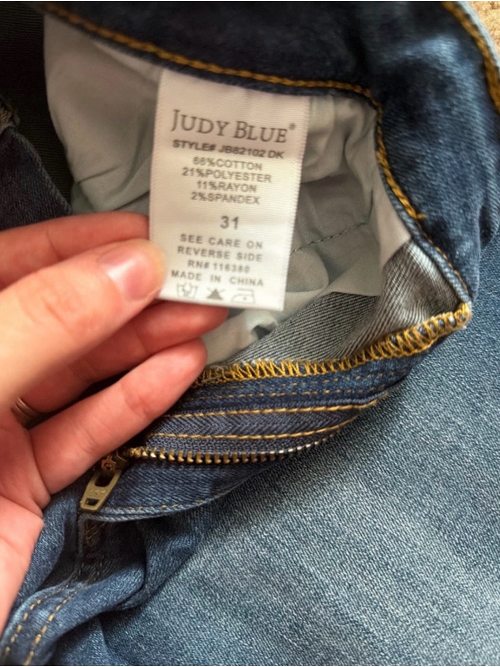 Judy Blue Light Blue High-Rise Denim Jeans